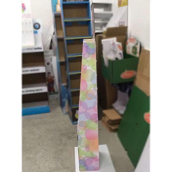 OEM Mobile Phone Case Accessories Cardboard POS Display Stand With Hooks   HLD-YPZ070