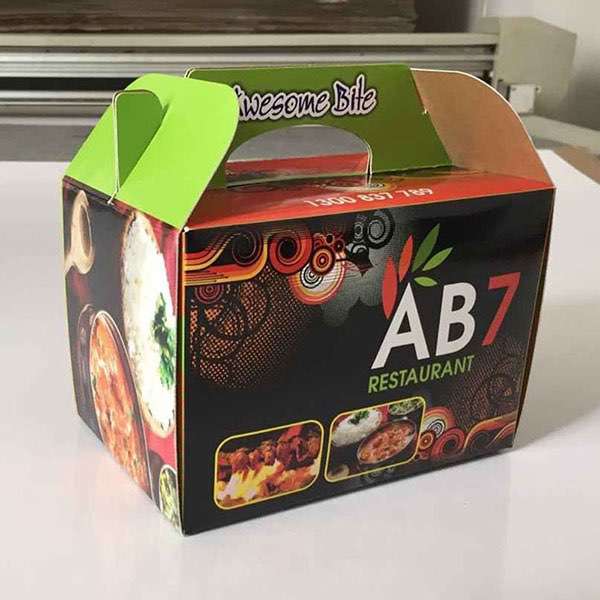 Custom Cardboard Pop Up Fast Food Counter Top Displays Racks PDQ Box    HLD-YPZ076