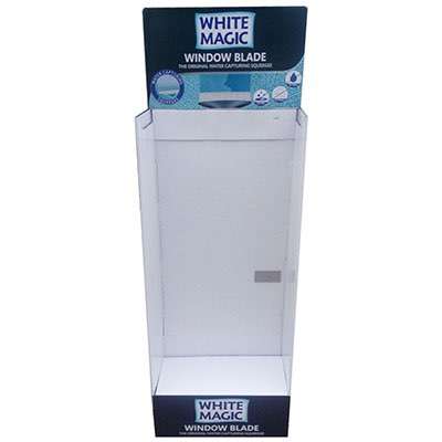 China display suppliers corrugated Cardboard Pos paper dump bins display stand racks for supermarket    HLD-YPZ080