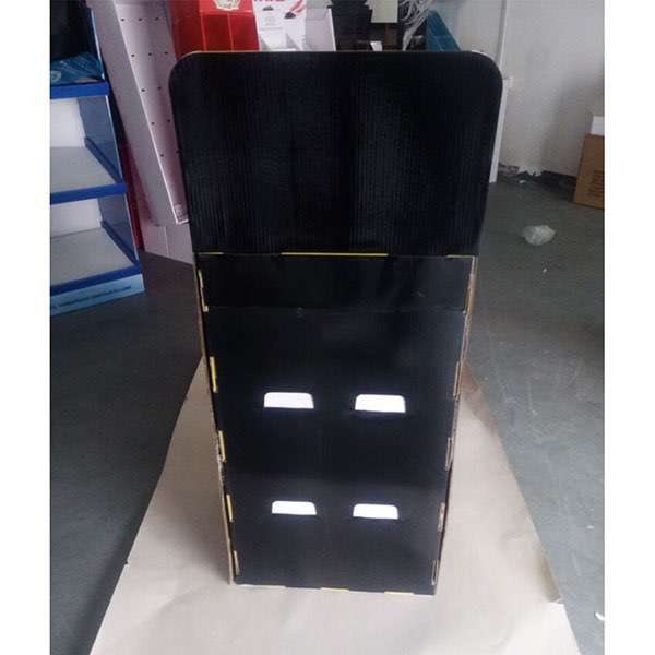 High Quality Customized 3 tiers Cardboard Shelf For Accessories Display    HLD-YPZ081