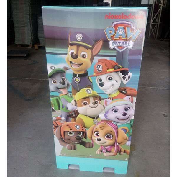 Customized Shape Pallet Cardboard Floor Display For Supermarket Promotion   HLD-YPZ082