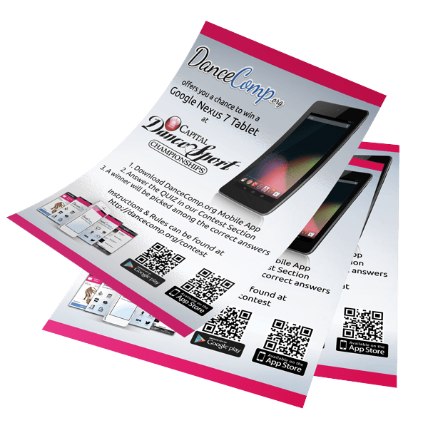 Custom Discount Brochure Printing HLD-B001