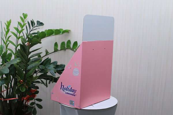 2020 Hot Cardboard Book Display Stands,Retail Template Cardboard Corrugated Paper PDQ HLD_C802