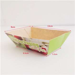 Wholesale Prompt Goods Eco-friendly Take Out Kraft Box HLD-KF006