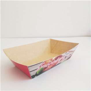 Clearance Sale Environmentally Friendly PP Material Kraft Paper Food Box For Hamburger HLD KF007