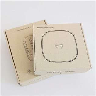 Eco-friendly Brown Car Charger Packaging Kraft Box