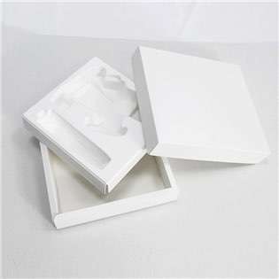 Eco-friendly Molded Color Pulp Tray Sugarcane Bagasse Electronics Tray Packaging HLD-P010