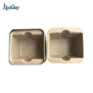 2020 Hot Sale Fashioned Recyclable Eco-friendly Kraft Pulp Box For Packing Watch Of Holidaypac