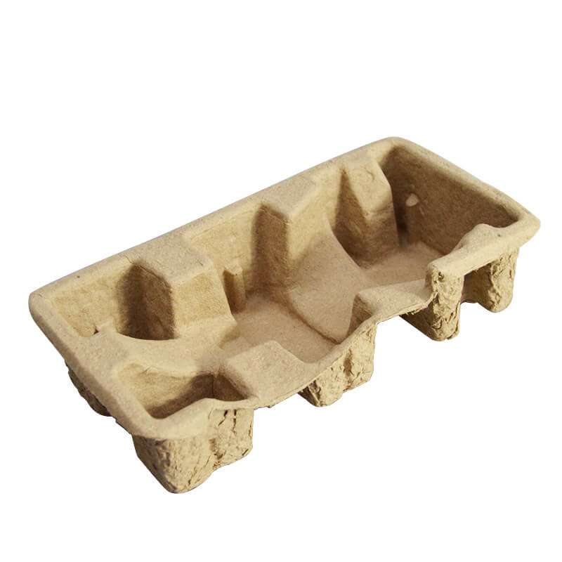 Pulp Eco Friendly Paper Pulp Tray Custom Paper Pulp Mold Insert Tray