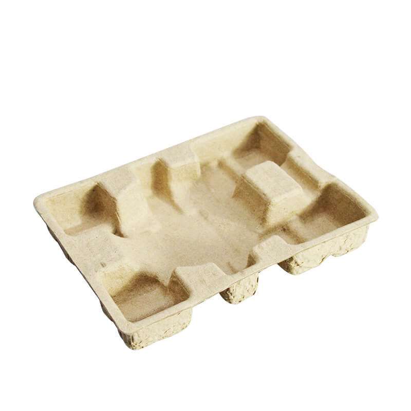 Molded Pulp Pulp Tray Molded Pulp Electronics Tray Bagasse Mould Pulp For Electronics