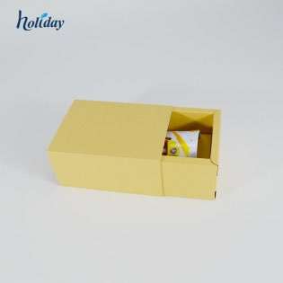 Holiday High quality recyclable custom printing cardboard paper drawer gift box