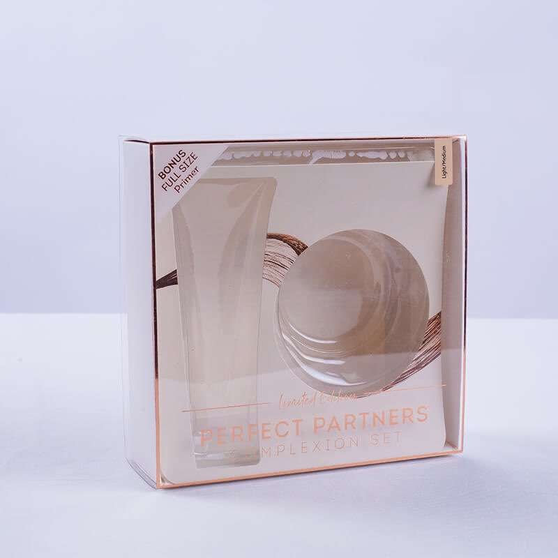  Custom Logo Luxury Cardboard Box Cosmetics Transparent Packaging Box