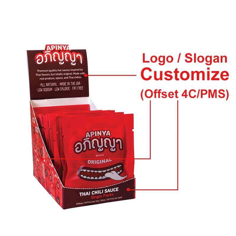 Custom Logo Eco Friendly Transportation Packaging Pharmacy Cigarette Snack Candy Retail Food Cardboard PDQ Counter Display Box