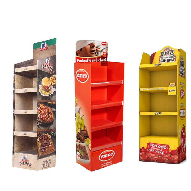 Promotion Retail Store Free Standing Retail Display Units Rack,Cardboard Retail Display Stand