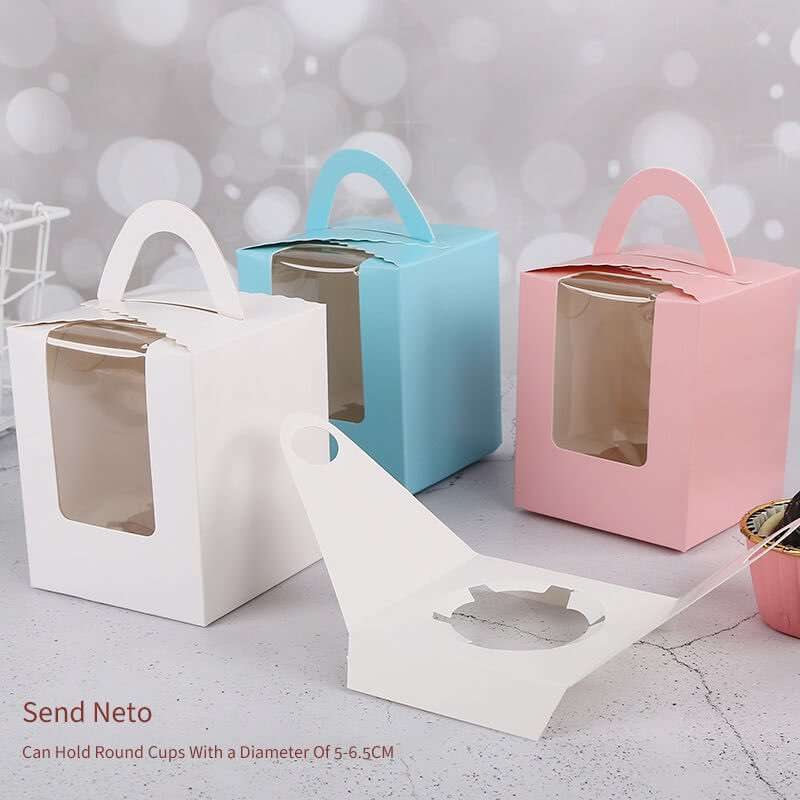 Wholesale Luxury Eco Friendly Packaging Kraft Paper Box For Bakery Dessert Cake Boxes