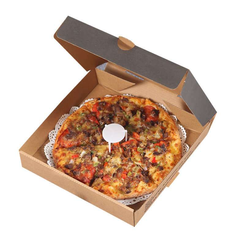 Custom Wholesale Pizza Packaging Paper Corrugated Cardboard Pizza Box