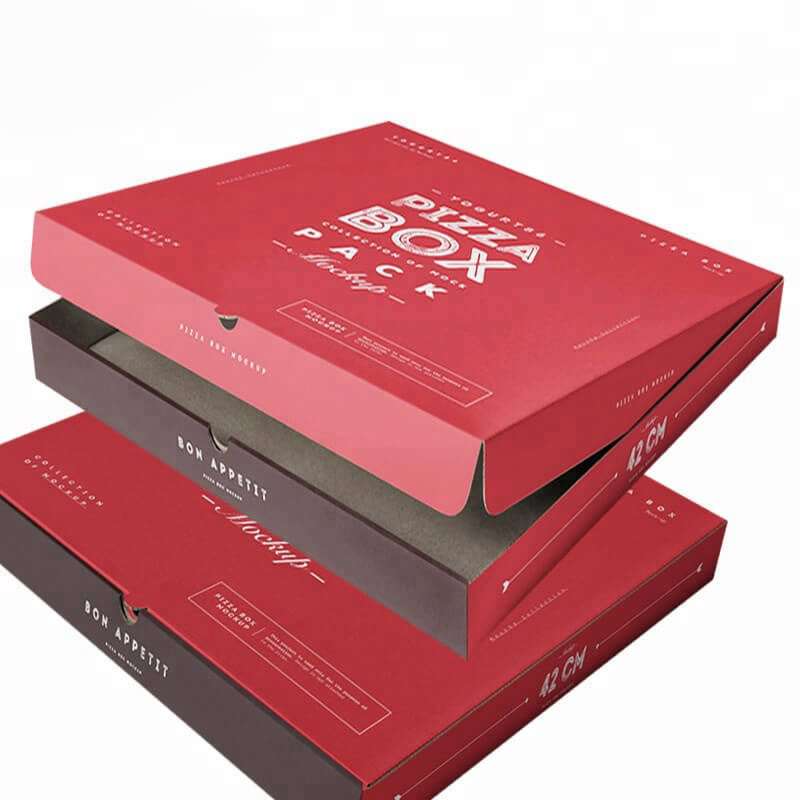 Wholesale Custom Logo Portable Reusable Corrugated Delivery Pizza Box