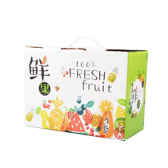 Custom printed corrugated board carton box fruit packaging cardboard boxes