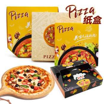 Hot style popular pizza box manufacturers customized food grade pizza take-out box