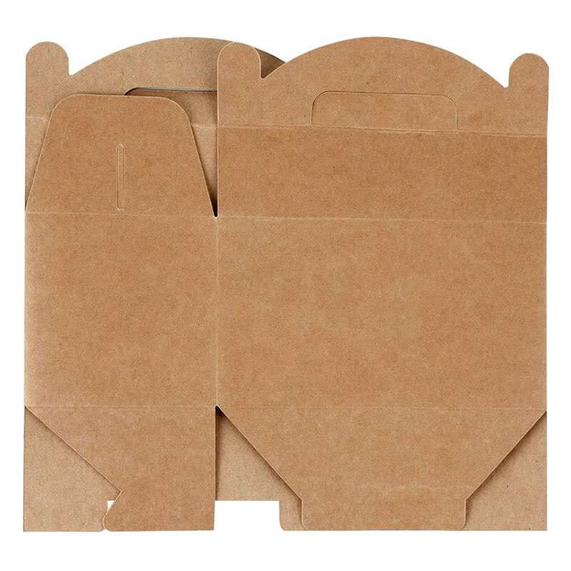 Moretoes 36 Pack Brown Goodies Boxes Dessert Boxes Treat Boxes Gable Boxes Kraft Party Favor Boxes