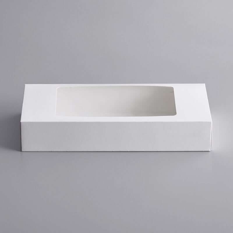 Custom White Window Cookie Bakery Box Wholesale