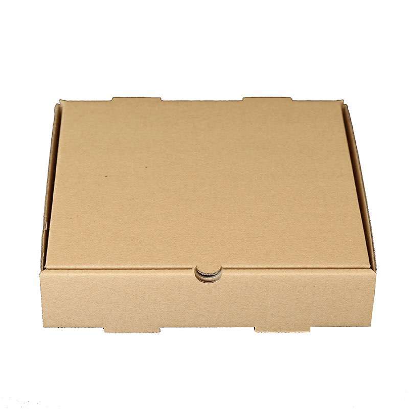 Wholesale Pizza Boxes 6/7/8/9/10/11/12/13/16/18Inch Kraft Paper Pizza Delivery Packing Box of Custom