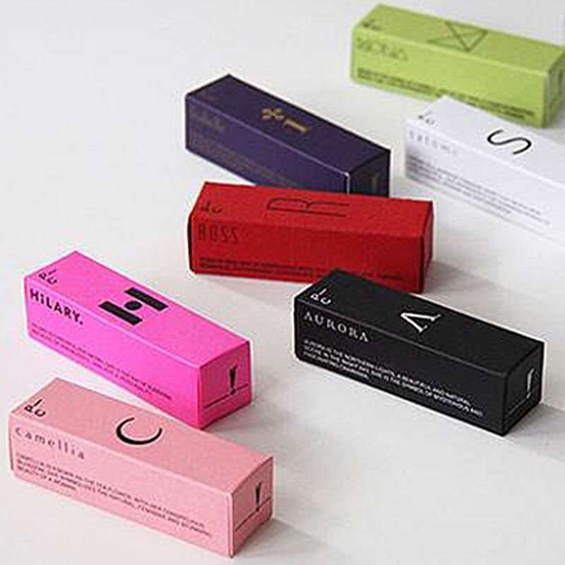 Custom Luxury Lipsticks Box White Skincare Cosmetics Packaging Paper Box