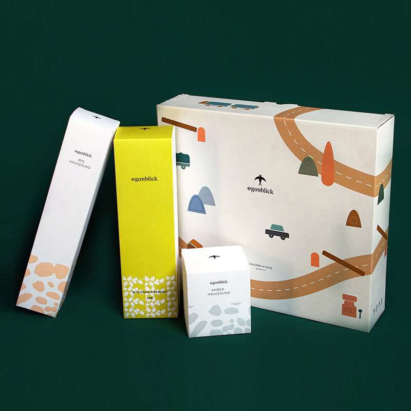 Wholesale skincare  Box Customized Cosmetic White Card Packing Box Kraft Paper Printing