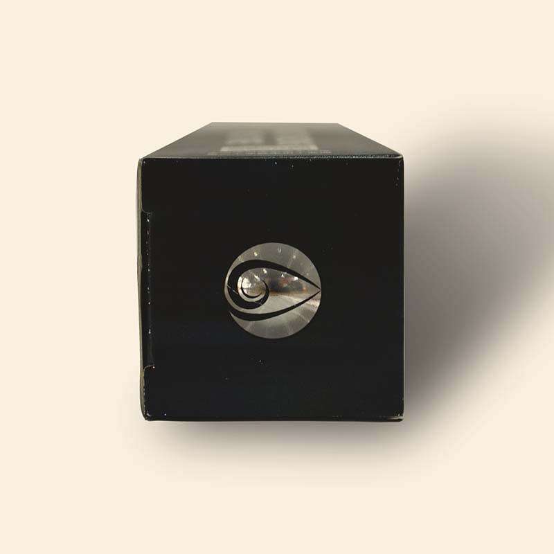 Wholesale Cosmetic Box Custom Logo Mini Black Moisturizing Toner Box Skin Care Packaging Box