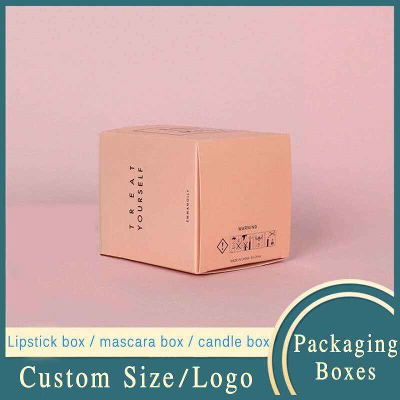 Wholesale Custom Scented Candle Packaging Box Cosmetic Box Gift Box Custom Logo