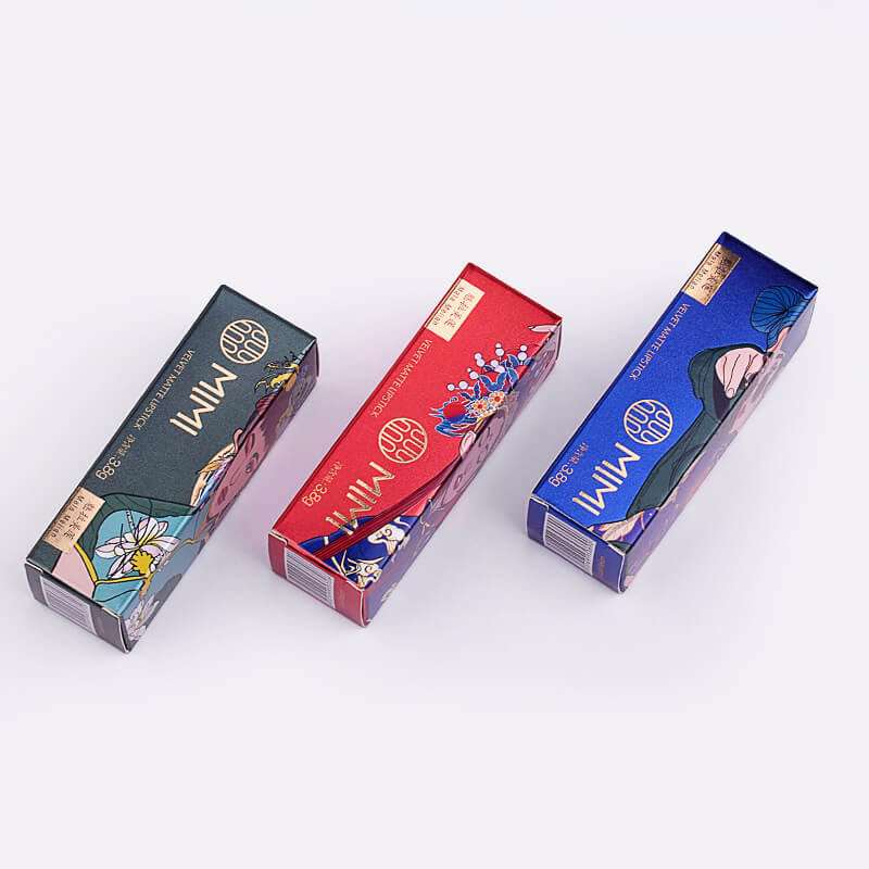 Wholesale Color Printing Packaging Box Makeup Box Mascara Paper Box Custom Lipstick Packaging Box