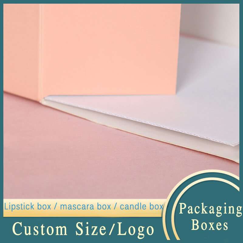Wholesale Custom Scented Candle Packaging Box Cosmetic Box Gift Box Custom Logo
