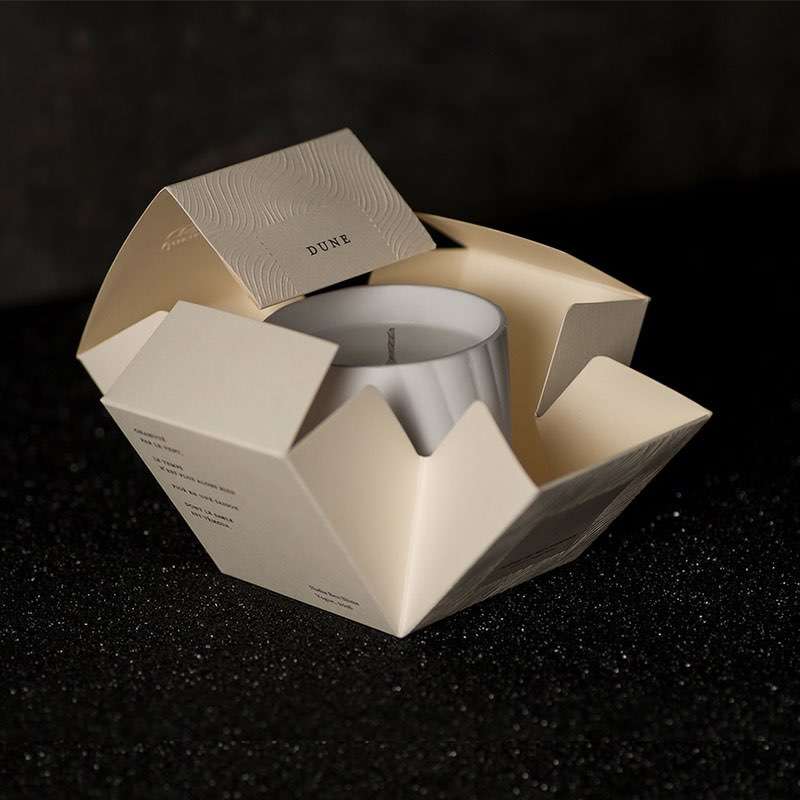 Wholesale Unique Candle Boxes Custom Luxury Black/White Candle Gift Box