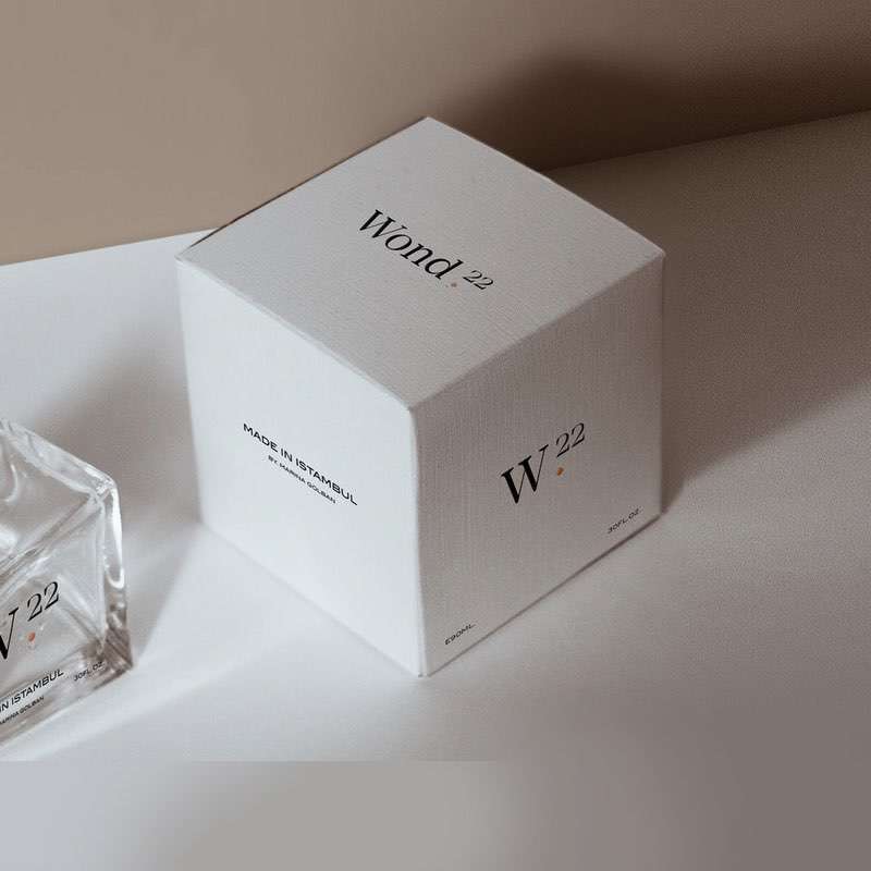  Wholesale Perfume Box Custom Size White Luxury Perfume With Box