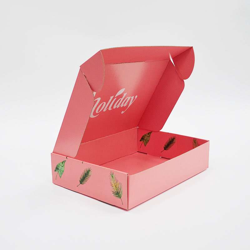 Custom logo printing cardboard shoes clothing dress shipping gift box