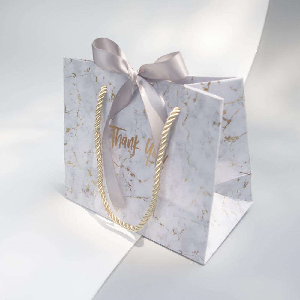 Custom New Creative Grey Marble Gift Bag Box Chocolate Box Packaging/Wedding Gift Candy Box