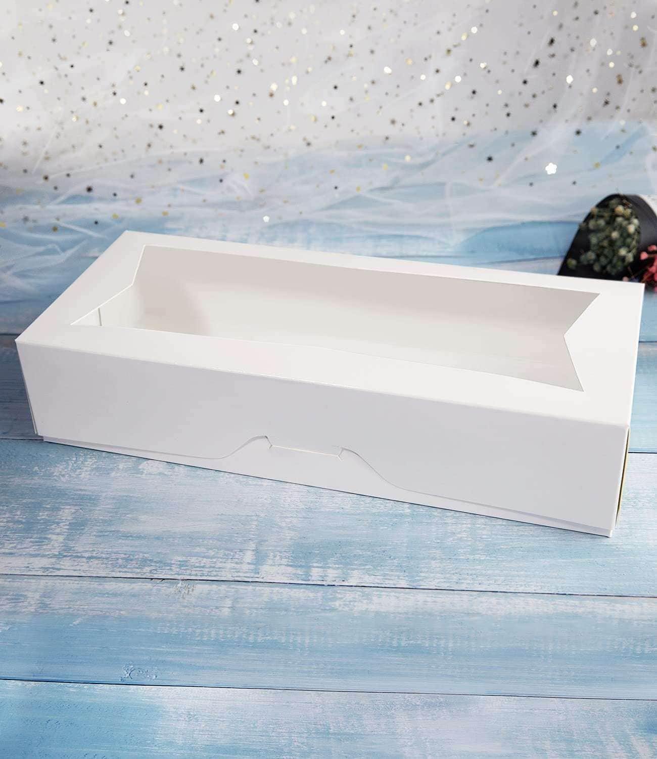 Custom Wholesale Pastry Bread Boxes, Donuts, Muffins, Cookie Boxes - Auto Pop Up with Clear Window, Pack of 15