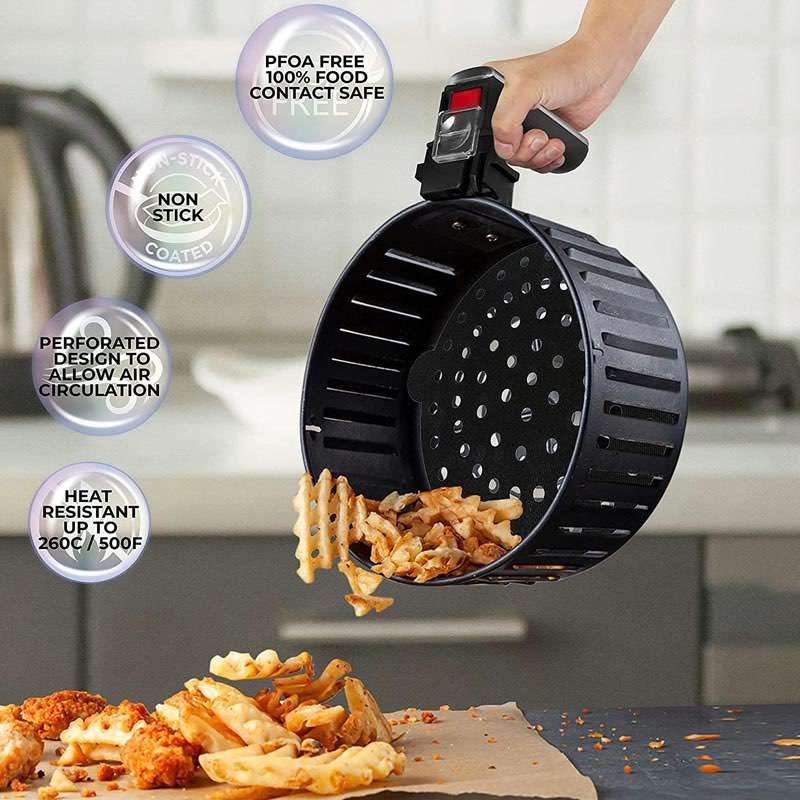 Reusable Air Fryer Liners, Non Stick Food Grade Quality FIBREGLASS material