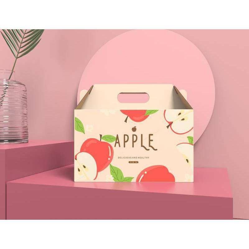 Custom Wholesale Printing Corrugated Cardboard Fruit Packaging Box