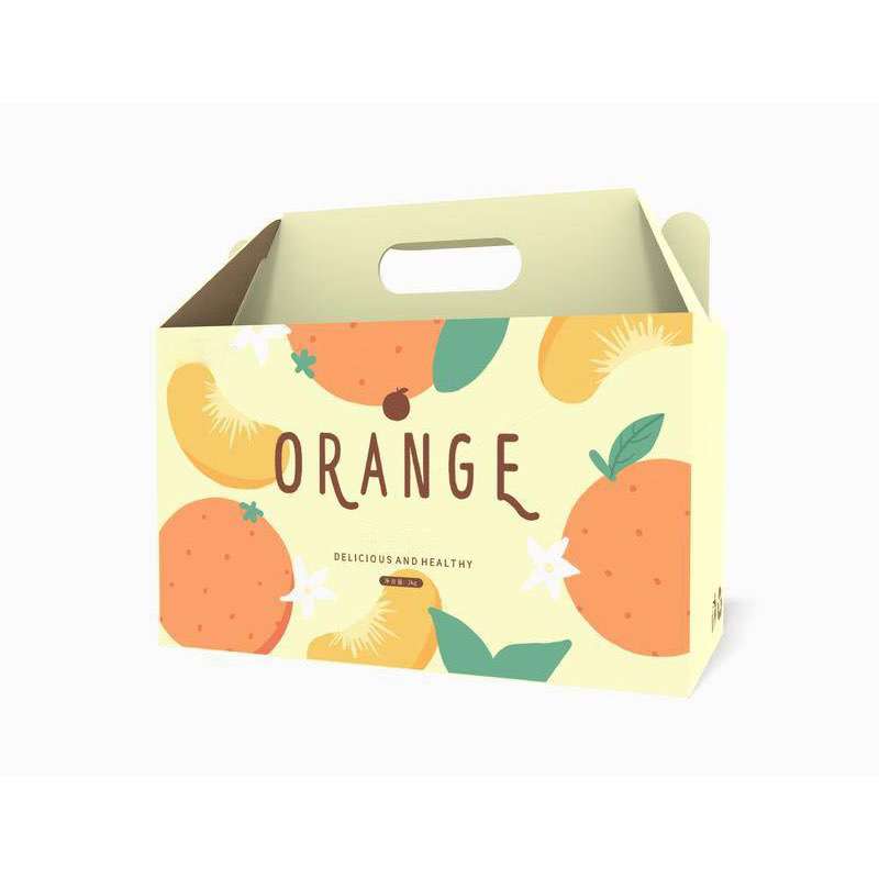 Custom Wholesale Printing Corrugated Cardboard Fruit Packaging Box