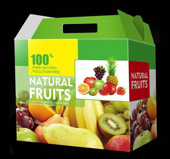 Fresh Fruits Vegetables Corrugated Boxes