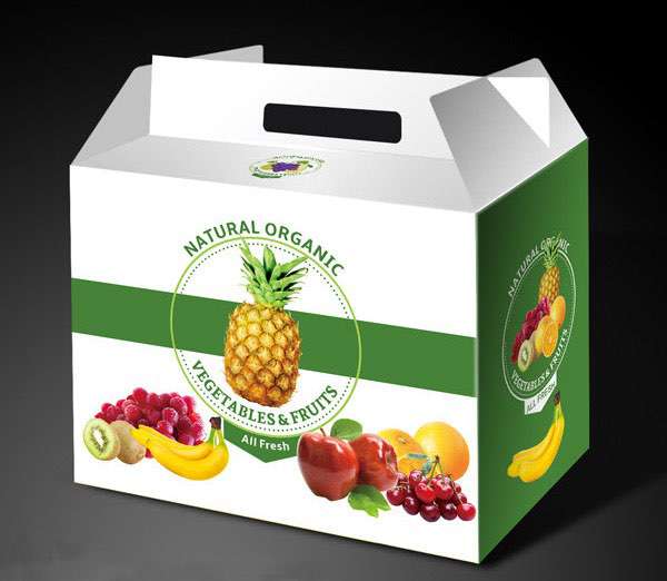 Fresh Fruits Vegetables Corrugated Boxes